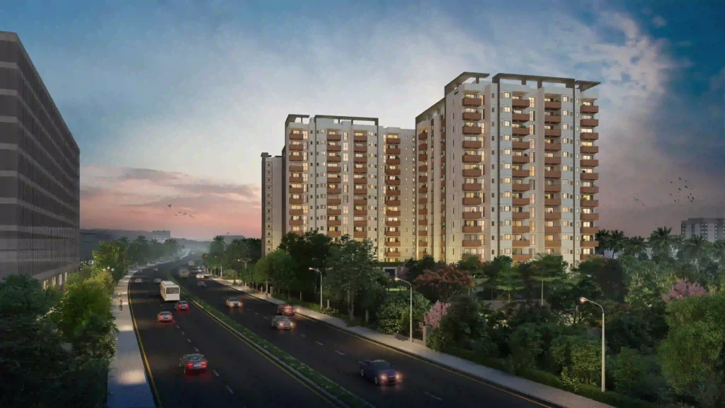 Assetz Sublime Apartment Main Elevation Picture by Assetz Property Group located at Hoskote, Bangalore Karnataka